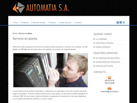 Microsite Automatia