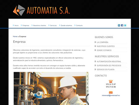 Microsite Automatia