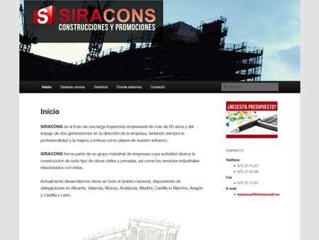 Microsite Siracons