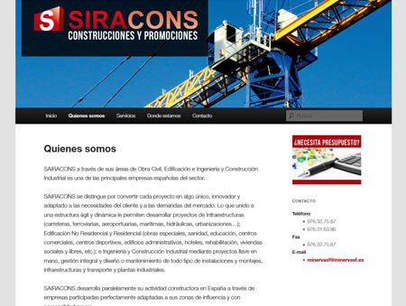 Microsite Siracons