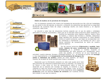 Envases y Embalajes Romero Web