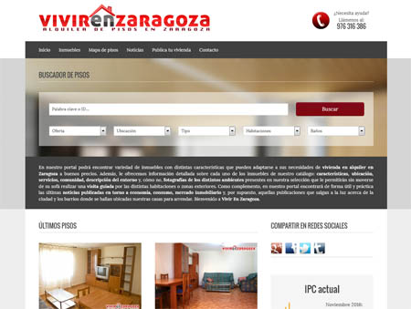 Vivir en Zaragoza Web